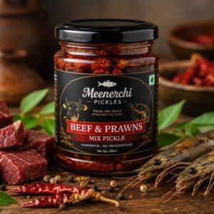 Beef and Prawns Pickle | Meenerchi Pickles